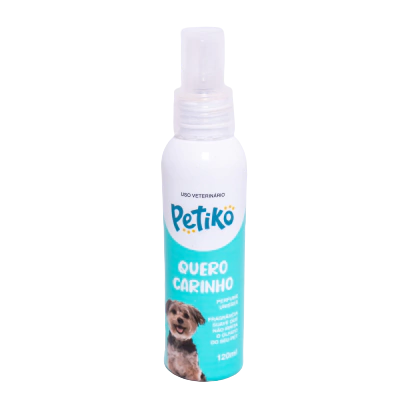 Perfume Quero Carinho - Para Cães e Gatos - 120ml - Petiko - comprar online