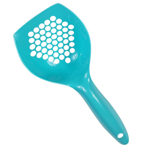 Pá Higiênica para Caixa de Areia cor Verde - Para Gatos - 1 un - Família de Estimação - comprar online