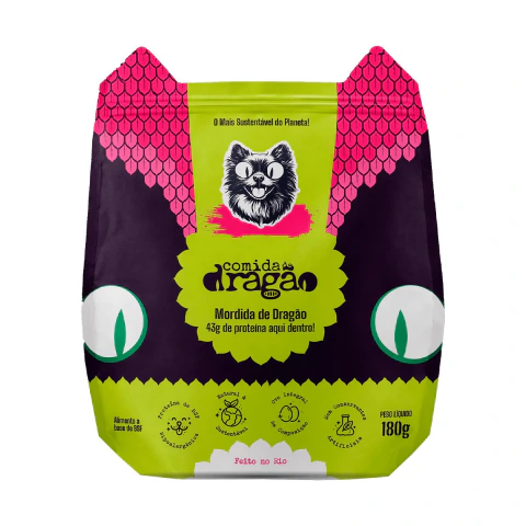 Petisco Snack Mordida de Dragão - Para Cães - Petiko