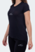 Kit 3 Camisetas Femininas Performance Preto - loja online
