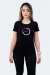 Camiseta Feminina Baby Look Onnist Clock Preto - comprar online