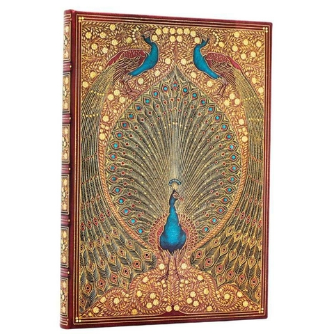 Diário Paperblanks Midi - Hafiz's Peacocks