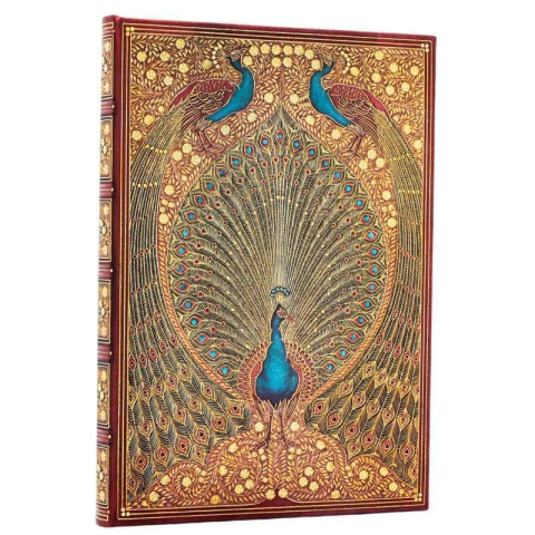 Diário Paperblanks Midi - Hafiz's Peacocks