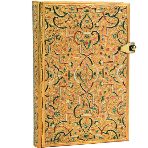 Diário Paperblanks Mini - Gold Inlay