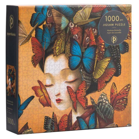 Quebra-Cabeça Paperblanks 1000 Peças - Madame Butterfly - comprar online