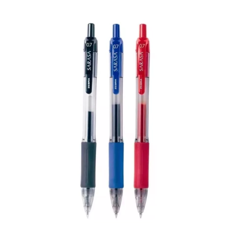 Caneta Gel Zebra Sarasa 0,7mm - Escolha Cor