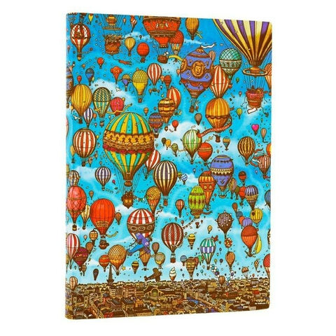 Diário Paperblanks Midi Capa Flex - Balloon Festival