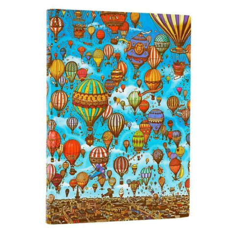 Diário Paperblanks Midi Capa Flex - Balloon Festival