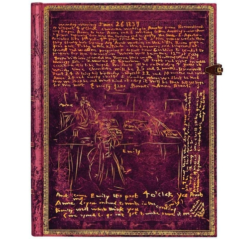Diário Paperblanks Ultra Sem Pauta - The Bronte Sisters