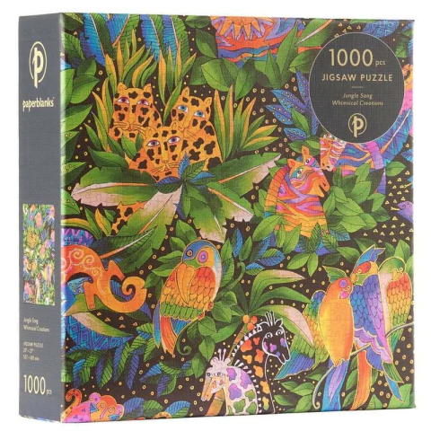 Quebra-Cabeça Paperblanks 1000 Peças - Jungle Song