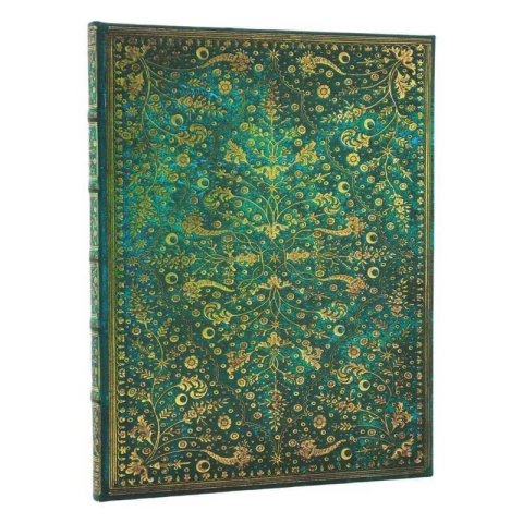 Diário Paperblanks Ultra - Emerald Flower