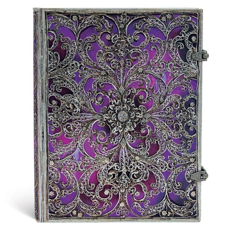 Diário Paperblanks Ultra - Filigree Aubergine