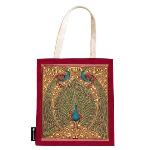Canvas EcoBag Paperblanks - Hafiz’s Peacocks