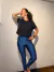 Legging Cut Out com bolso- Cor Azul