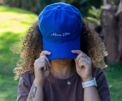 BONÉ DAD HAT BUENA VIBRA AZUL na internet
