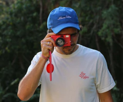 BONÉ DAD HAT BUENA VIBRA AZUL - PUJA