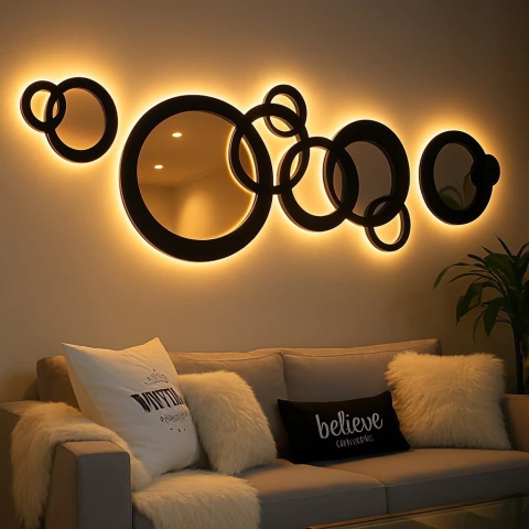 Espejo Circular con Luz Led [Mediano 150 cm] - comprar online