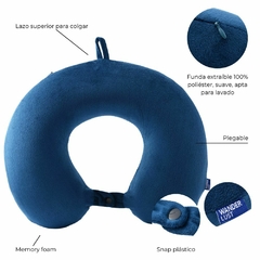 Almohada de Viaje// WDLT//Blue// Cod:38205