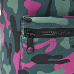 BOLSO MATERO * CAMUFLADO MILTAR Y FUCSIA/ CON CIERRE NEGRO* GOOD PAK COD:38523 en internet