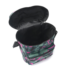 BOLSO MATERO * CAMUFLADO MILTAR Y FUCSIA/ CON CIERRE NEGRO* GOOD PAK COD:38523 - tienda online