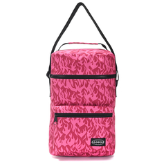 BOLSO MATERO * FLAMAS FUCSIA/ CON CIERRE NEGRO* GOOD PAK COD:38524 - comprar online