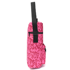 BOLSO MATERO * FLAMAS FUCSIA/ CON CIERRE NEGRO* GOOD PAK COD:38524 - tienda online