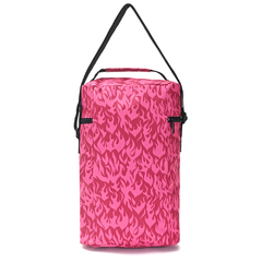 BOLSO MATERO * FLAMAS FUCSIA/ CON CIERRE NEGRO* GOOD PAK COD:38524 - Mundo Willys