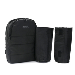 MOCHILA MATERO PORTA NOTEBOOK GO * NEGRO* / IMPERMEABLE COD:38572 - Mundo Willys