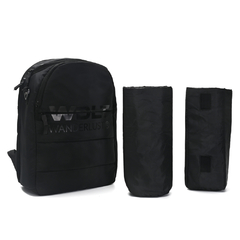 MOCHILA MATERO PORTA NOTEBOOK GO * NEGRO* //NYLON Y CORDURA COD:38573 - Mundo Willys