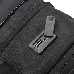 MOCHILA VIAJERA ( NEGRO )//cod:38603