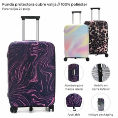 FUNDA //24 PULGADAS//PROTECTORA //CUBRE VALIJA//COD: 38635