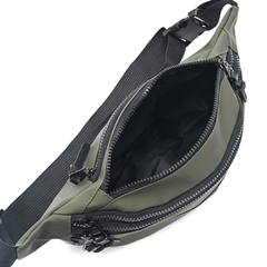 RIÑONERA GO FF *VERDE MILITAR*//TELA ENGOMADA IMPERMEABLE COD:38790 - tienda online