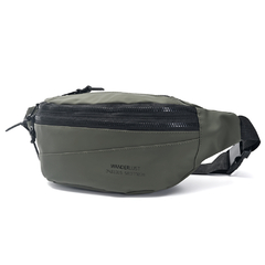 RIÑONERA GO FF *VERDE MILITAR*//TELA ENGOMADA IMPERMEABLE COD:38790 en internet
