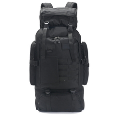 MOCHILA TACTICA OUTDOORS TREKKING//70 LITROS// * NEGRO*//COD: 39190 - comprar online