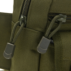 RIÑONERA TACTICA *VERDE MILITAR*//COD:39195 - Mundo Willys