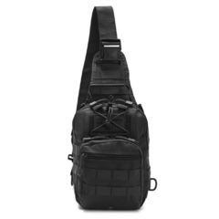 MORRAL CRUZADO TACTICO *NEGRO*//COD:39196 - comprar online