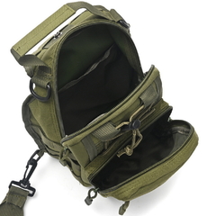MORRAL CRUZADO TACTICO *VERDE MILITAR*//COD:39197 - tienda online