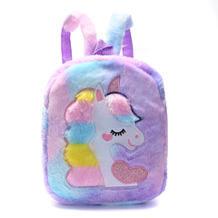 MOCHILA JARDIN FUR BABY UNICORNIO *BATIK LILA*//COD:39214