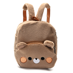 MOCHILA JARDIN FUR BABY ANIMALES//(OSO) *MARRON*//COD:39219