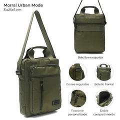 MORRAL URBAN MODE *VERDE MILITAR*//COD:39354