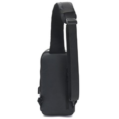 MORRAL SLING *NEGRO*//TELA ENGOMADA IMPERMEABLE//COD:39540 - comprar online