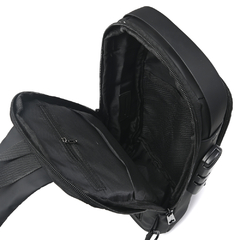 MORRAL SLING CLASICO*NEGRO*// IMPERMEABLE//COD:39541 - Mundo Willys