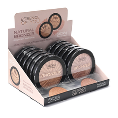 CAJA X 12u.//POLVO BRONCEADOR NATURAL//SKR//COD:39549