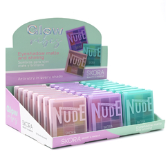 CAJA X 24u.//SOMBRAS PARA OJOS//MATE/BRILLANTES//SKR//NUDE//COD:39550