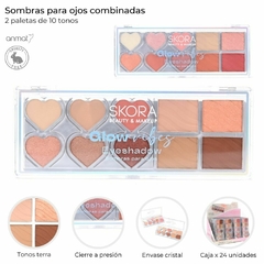 CAJA X 24u.//SOMBRA PARA OJOS COMBINADAS//SKR//GLOW VIBEZ//COD:39551 - comprar online