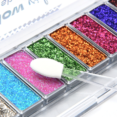 SOMBRA PARA OJOS CON GLITTER//SKR//GLOW VIBEZ//COD:39554 - comprar online