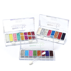 CAJA X 24u.// SOMBRAS PARA OJOS CON GLITTER//SKR//COD:39554