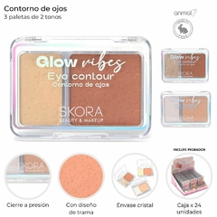 CONTORNO DE OJOS//SKR//GLOW VIBEZ//COD:39557