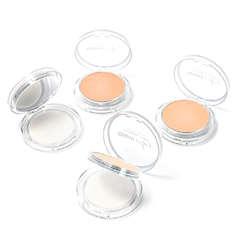 POLVO COMPACTO//GLOW VIBEZ//CON ESPEJO Y ESPONJA//COD:39559 - tienda online