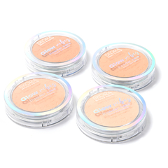 POLVO COMPACTO//GLOW VIBEZ//CON ESPEJO Y ESPONJA//COD:39559